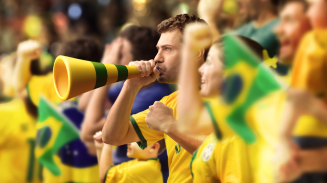 Brazil szurkolók a világ legszenvedélyesebb szurkolói.
